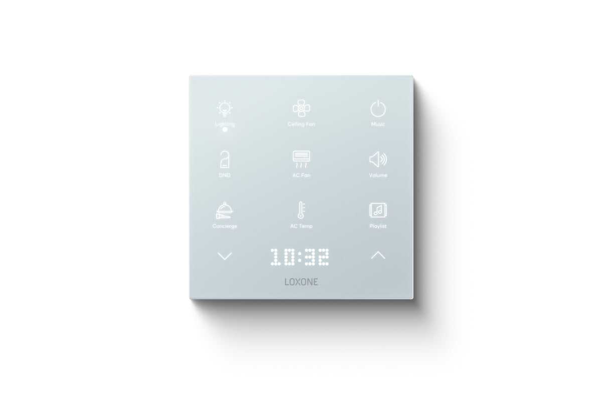 Loxone Touch Pure Flex in Signal White