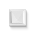 Loxone Room Comfort Sensor Tree in white, front view