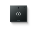 Loxone Intercom in anthracite with illuminated bell button